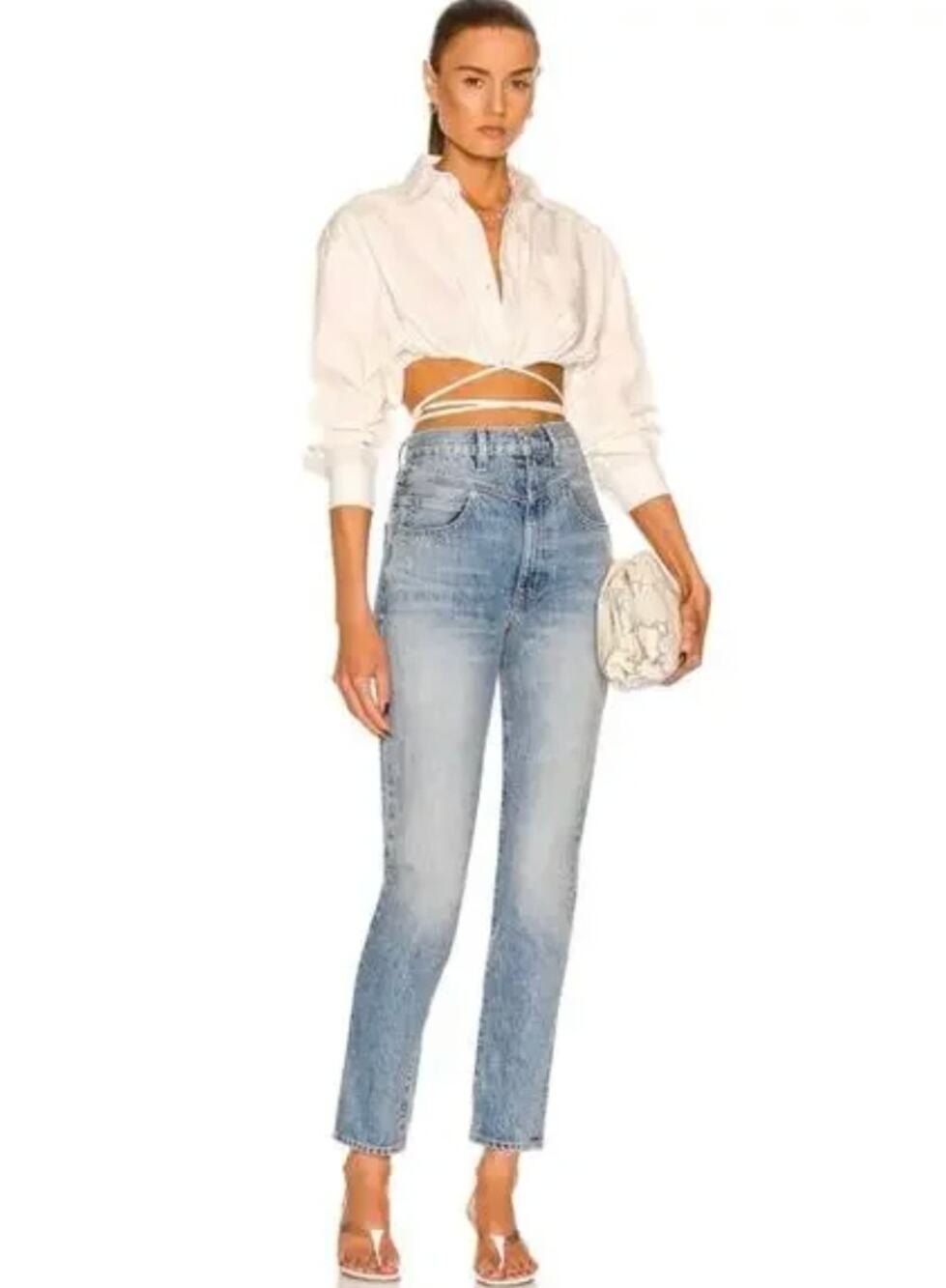 Slvrlake Jeans Beatnik Double Yoke Blue Size 28 Let it Ride